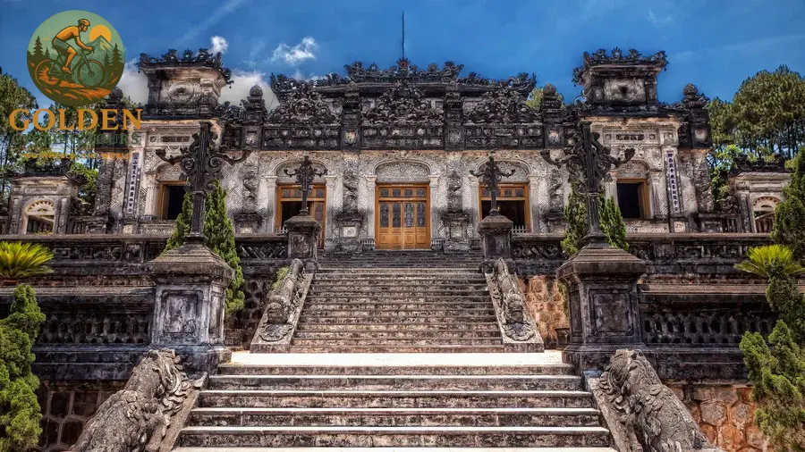 Hue 50km Cycling Challenge: Gia Long & Khai Dinh Tombs Full-Day Tour